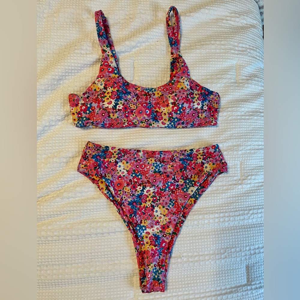 SHEIN Floral Bikini - Multicolor